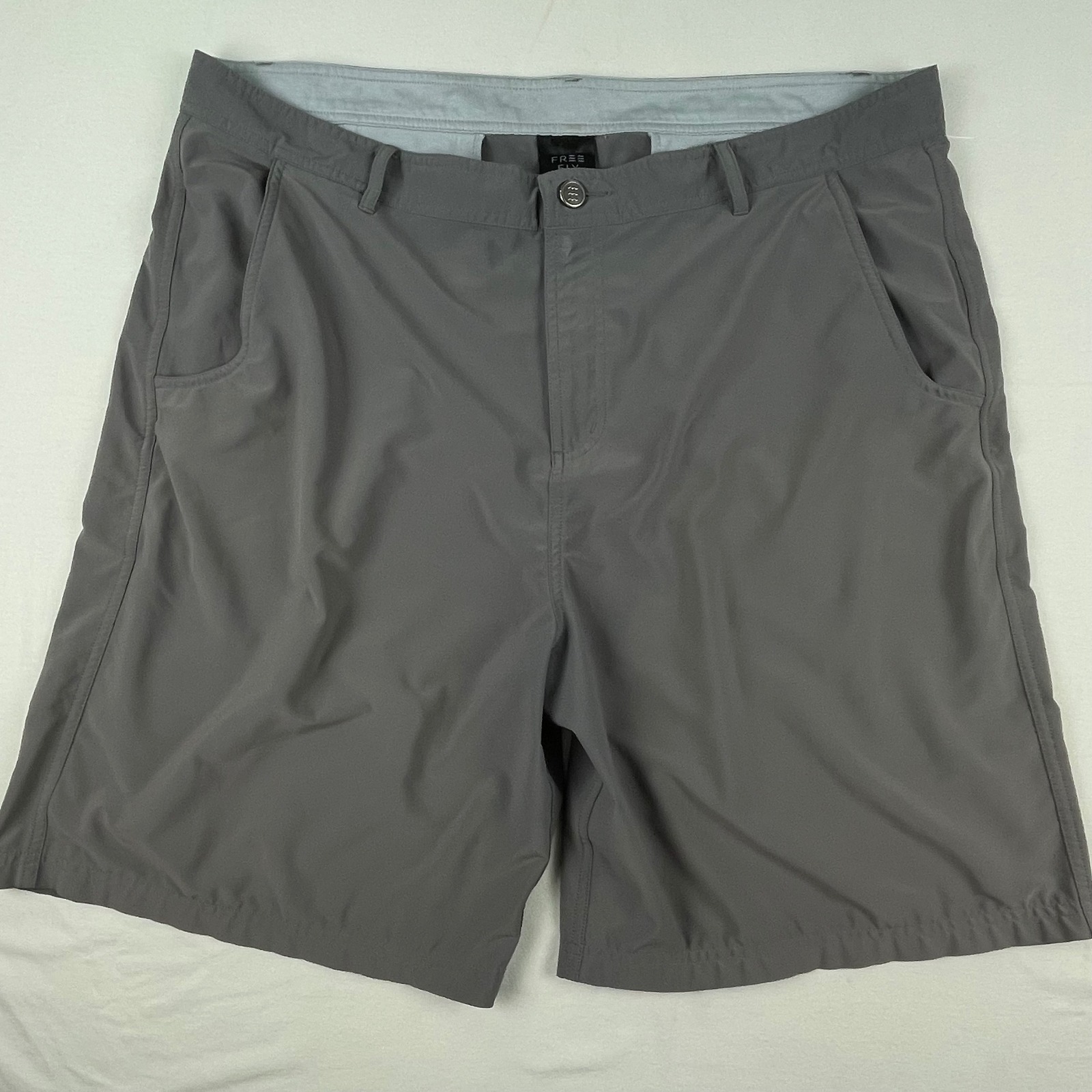 Free Fly Mens Latitude Shorts Gray Performance Fishing Hiking Size 40